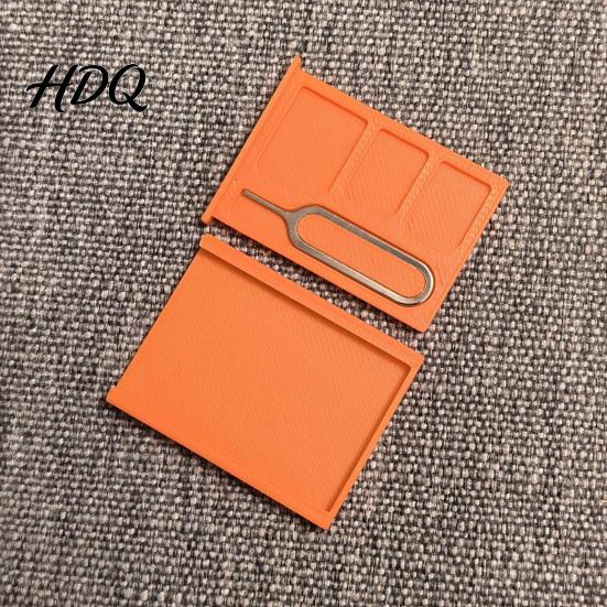 Portable SIM Card Box 2Pcs 3D Printed One-Piece Storage Box Multi-slot Case