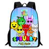 Rhythm Box Sprunki Spel Anime Rugzak Student Schooltas Computer Tas