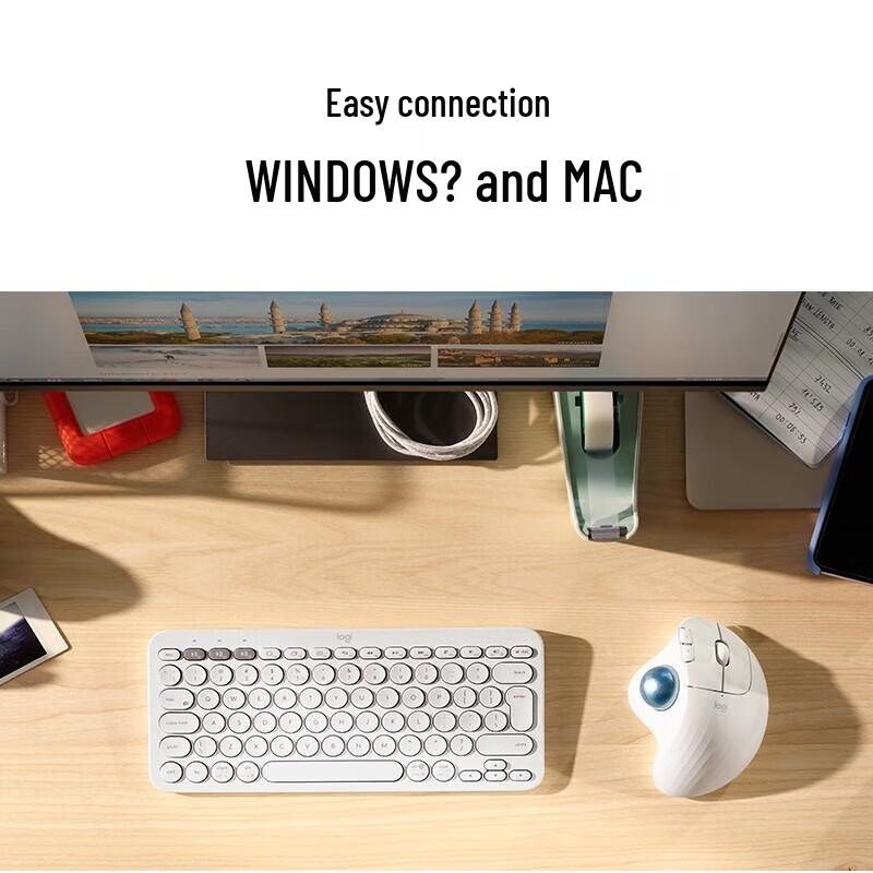 Logitech ERGO M575 Ergonomic Wireless Trackball Mouse