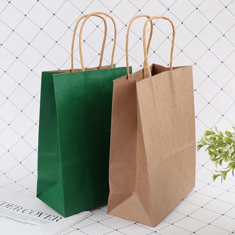 green kraft bolsas