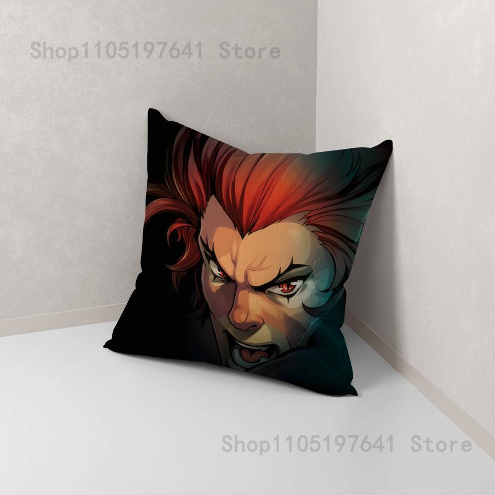 

T-ThunderCats CARTOON Pillow Case For Sofa Decor Car Office Room Printing Cushion Cover Decorations and Protector 12x12Inch