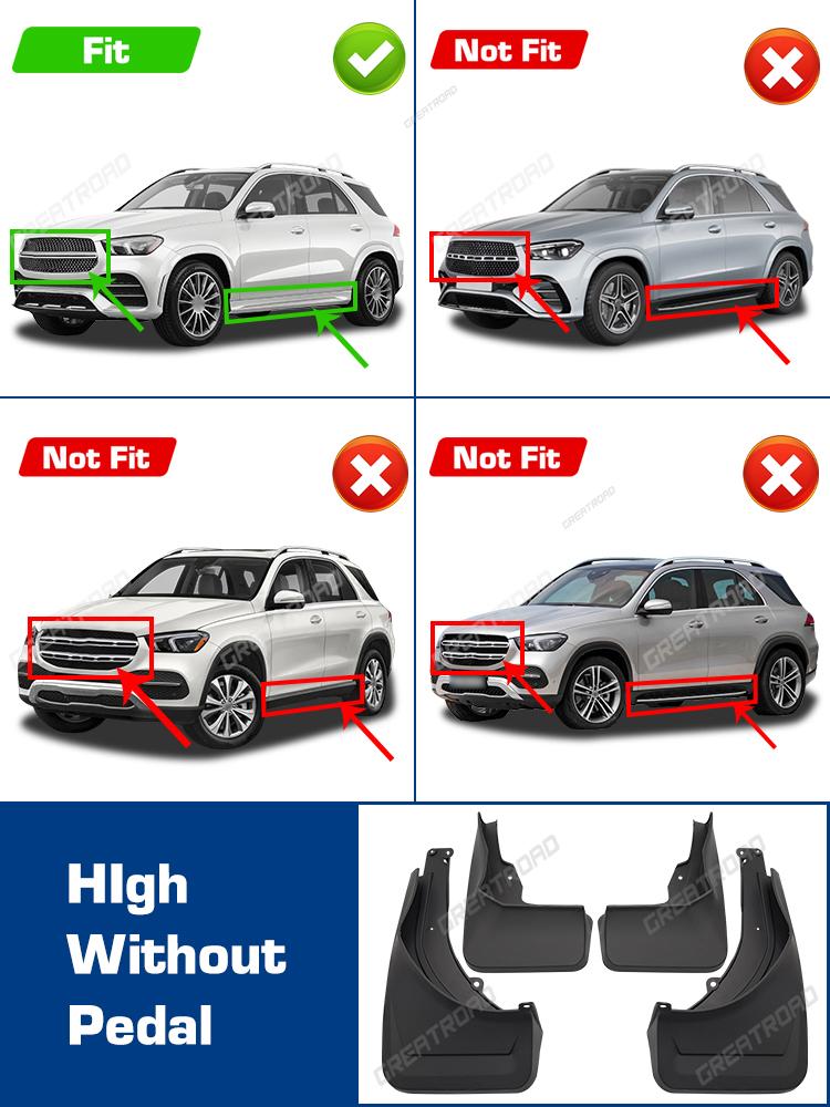 

Для Mercedes Benz GLE W167 V167 2020 2025 2025 2025 2025 2025 Крила Бризкизахисники Бризкизахисники Бризкизахисники Бризкизахисники Автомобільні Аксесуари