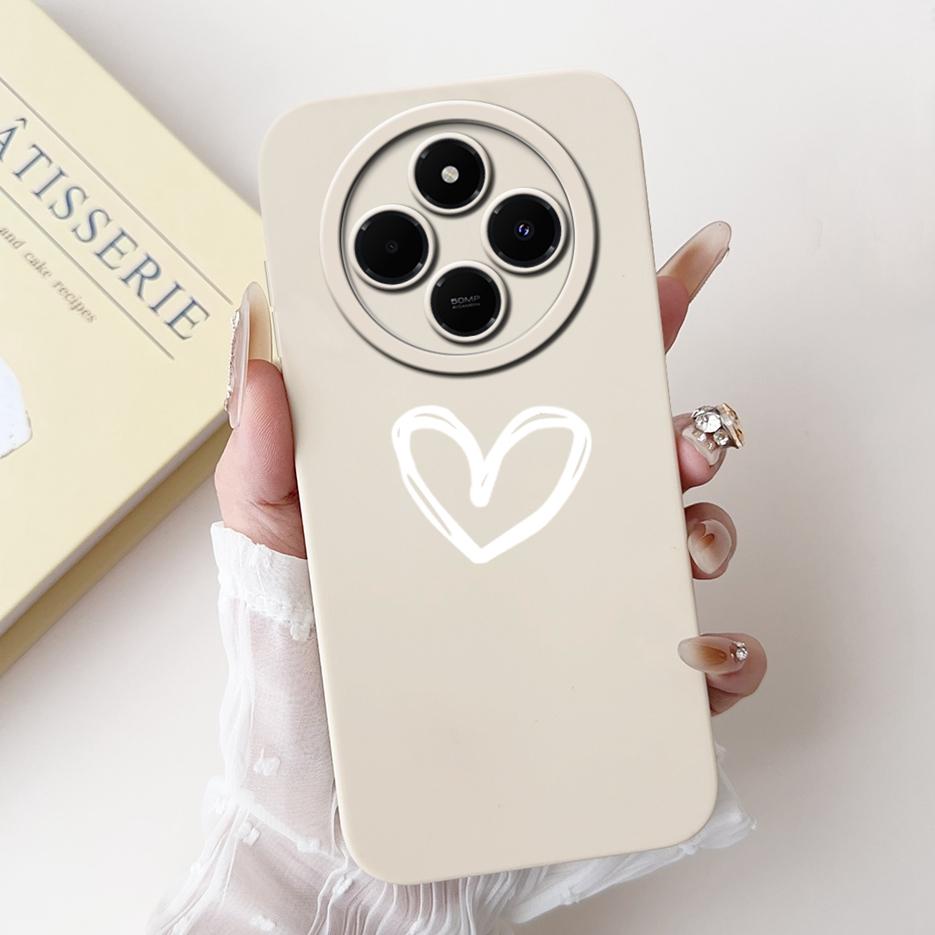 Für Xiaomi Redmi 14C Hülle Stylische Sonnenblume Hübsche Mädchen Rückabdeckung Weiche TPU Handyhülle Für Xiaomi Poco C75 C 75 Redmi14C Fundas