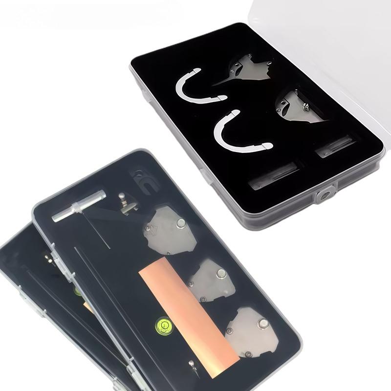 1Set Fully Adjustable Dental Jaw Mount Anatomical Occlusal Mount Dental Technician Facebow Tooth Arrangement Guide Transfer
