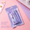 7 In 1 Stationery Set Complete Stationery Gel Pen Creative Pendant  Students