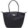 Memezawa Bags Commuter Tote Bag for A4 Popular for Office Stylish Nylon with Black Women, Size, Lightweight, Commuting, Work, Cute, Zipper, 1412550,