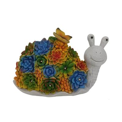 Solar Pot Beef Butterfly Ornament Statue Resin Crafts