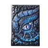 Journal mit Drachenaugen-Textur und Lederfutter, Einzigartiges Relief-Notizbuch, Exquisites Geschenk für Sammler