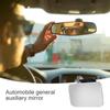 Car Blind Spot Mirror  360 Degree Adjustable Wide-angle Anti-collision Square Rearview Mirror  Auxiliary Mirror Blind Car Supply