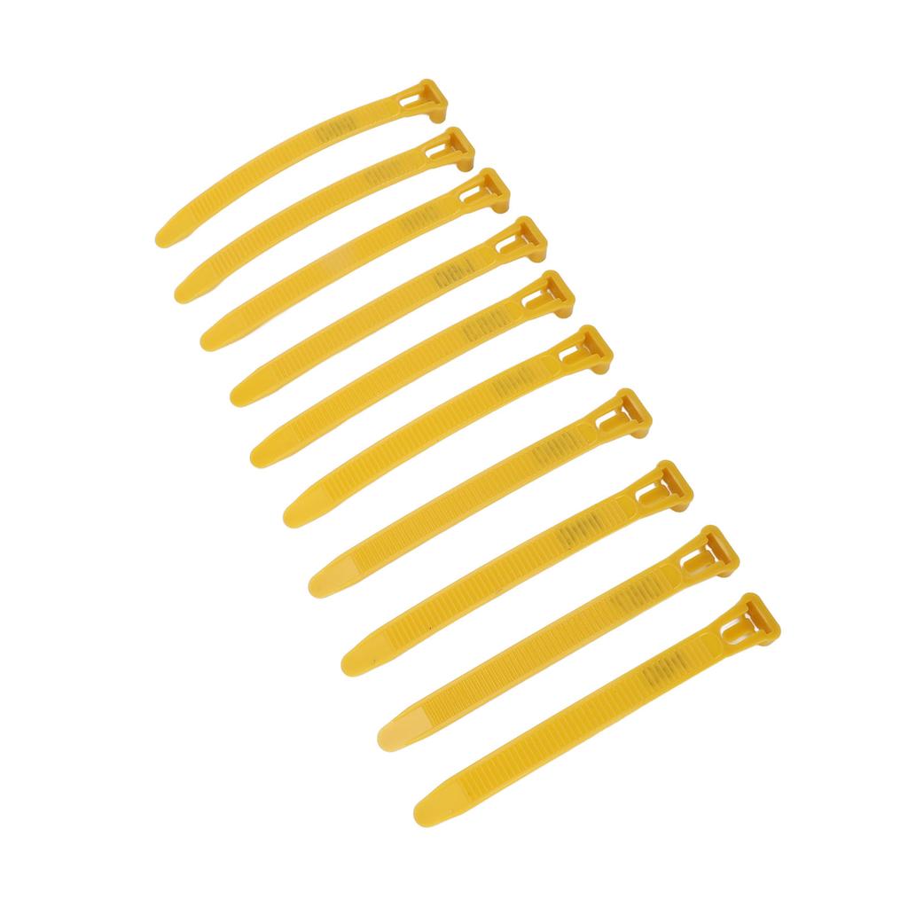 100pcs Chicken Leg Rings Plastic Lightweight Adjustable Fadeless Numbered Poultry Identification Leg Tags for Duck Goose