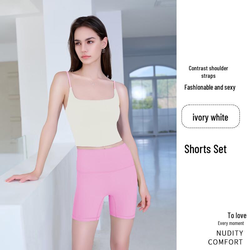 

Long Chan Women s Casual Sports Top & Shorts Set