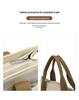 Waterproof Nylon Handbag with Customizable Print Design
