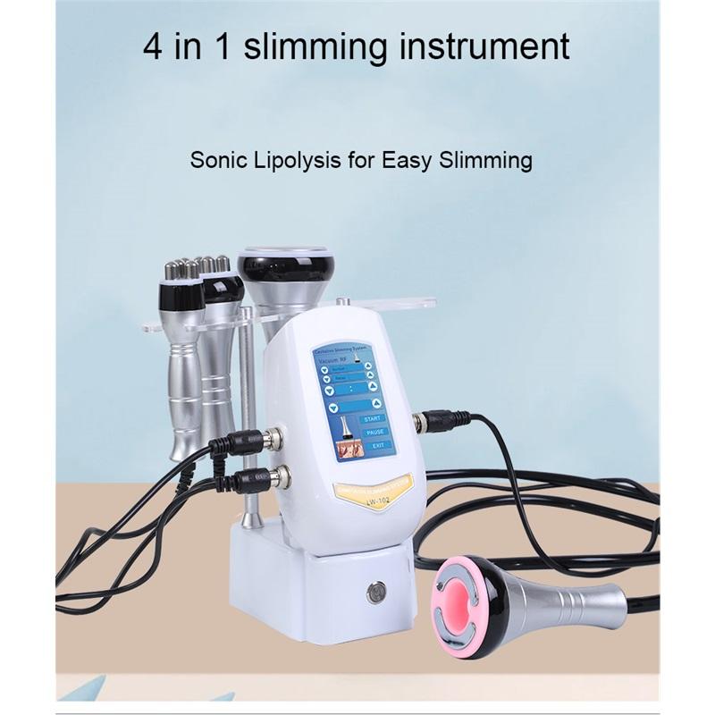 NEW  40K Cavitation Machine  Ultrasonic RF Body Shaping Lose Weight Multipolar Slimming Facial Skin Tightening Lifting Device