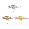 Fake Lure Artificial Bait Colorful Fine Workmanship Fish Hook Sinking Spinner Craftsmanship ABS Firmness Stability