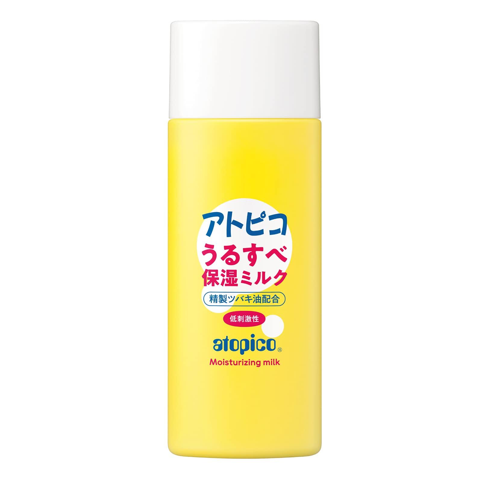 

Oshima Tsubaki Atopico Moisturizing Milk for Babies and for the Whole for Sensitive and Dry Contains Refined Camellia 90mL Adults, Body, Skin,