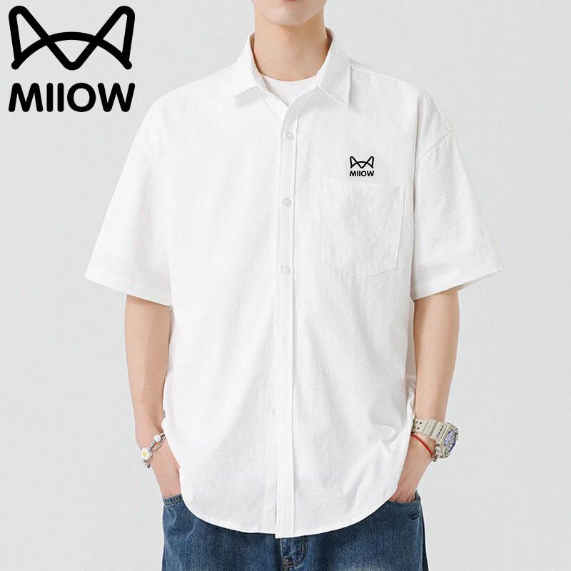 MiiOW Men's Casual Short-Sleeve Top
