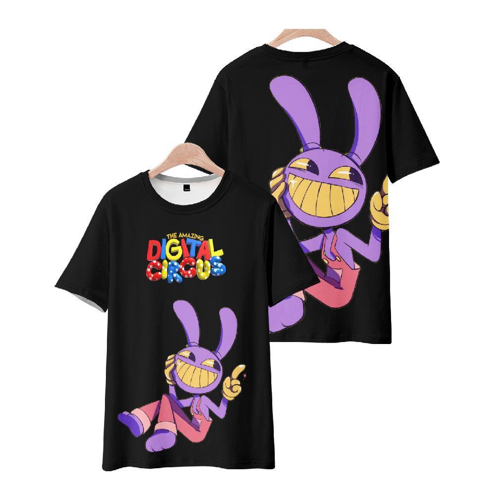 Lustiges Anime-T-Shirt „The Amazing Digital Circus“ in 19 Farben, cooles Herren-T-Shirt mit Rundhalsausschnitt, lässig, Unisex, Streetwear, Fashion, T-Shirt, Camisetas Ropa Hombre