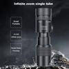 10-300X HD Zoom Powerful Binoculars Long Range Professional Monocular Telescope High Quality BAK4-Prisms Portable for Camping