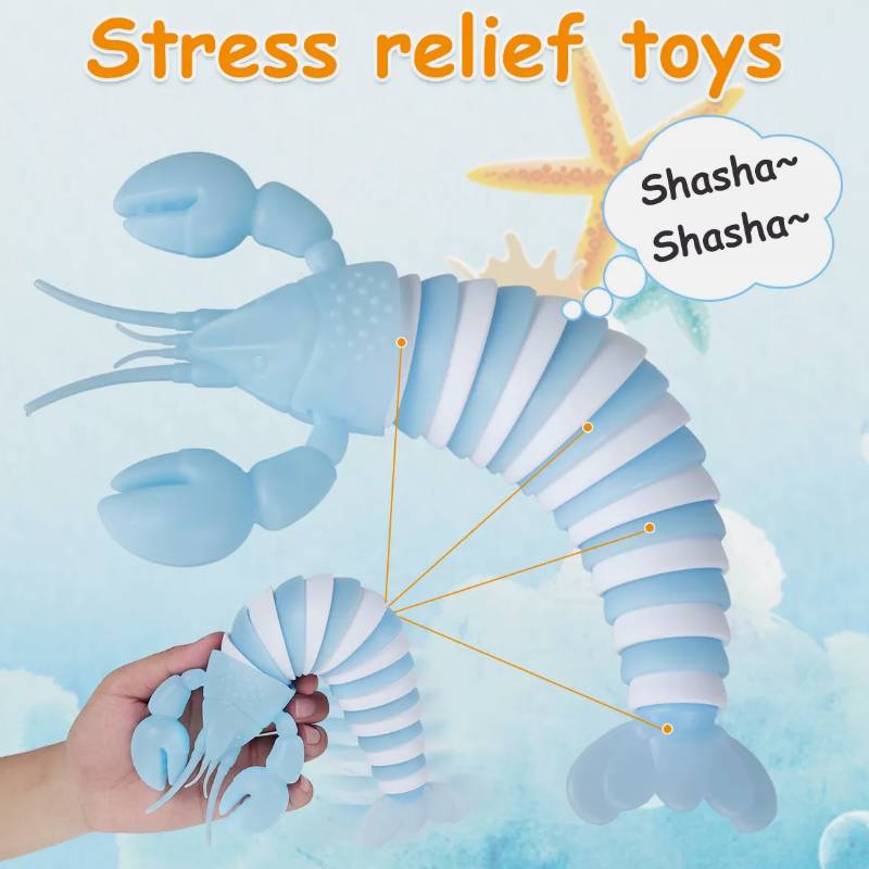 Decompression Lobster Noctilucent Puzzle Toy Wobbly Parent Child Interaction