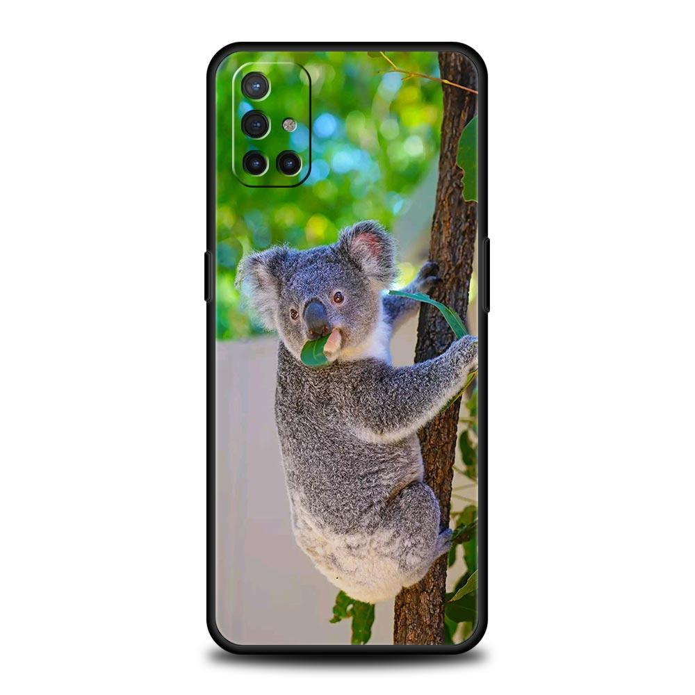 Koala Phone Case For OnePlus 13 12 11 10 9 8 7T Pro 13R 12R 10R 9RT 8T Nord N200 N30 2T CE 2 3 5G Lite Soft Cover
