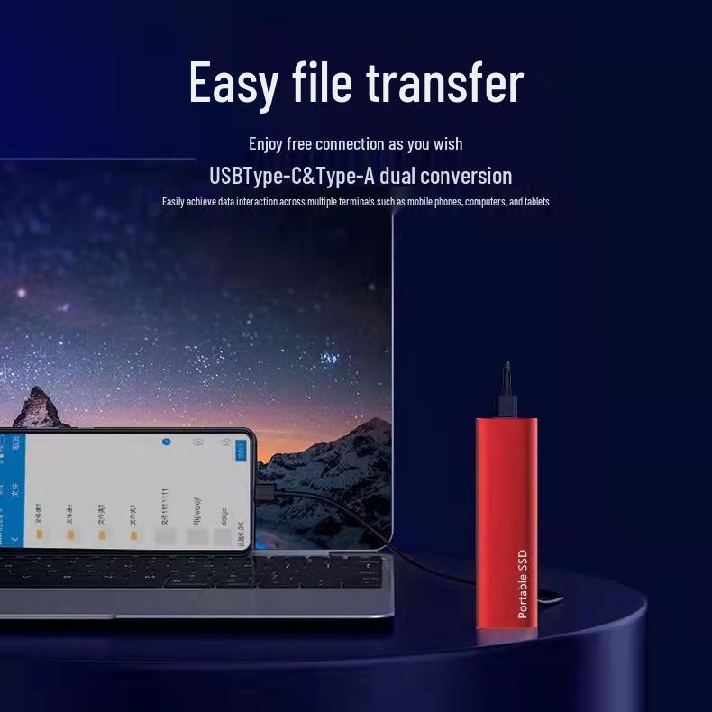 SSD Portátil de Alta Velocidade: Opções de 8T, 4T, 2TB