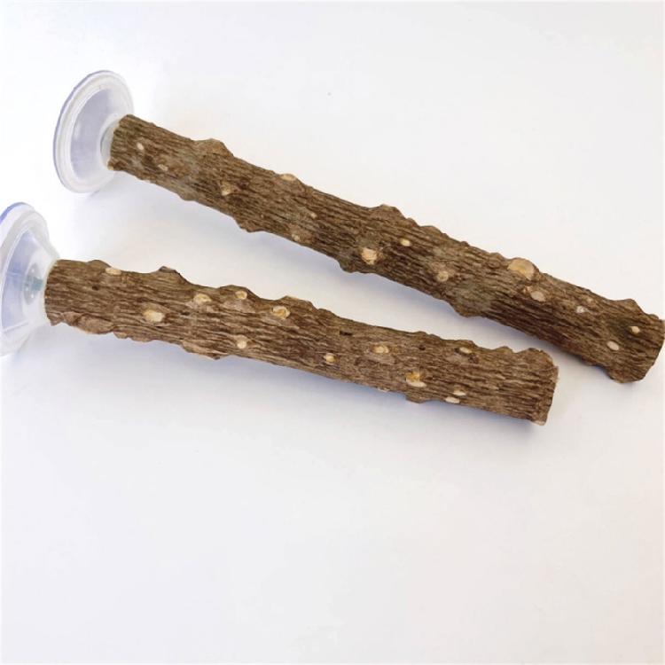 3lots Chewing Exercise Stick Pet Parrots Stand Solid Wood Standing Stick Poles Bird Cage Accessories Pet Toy