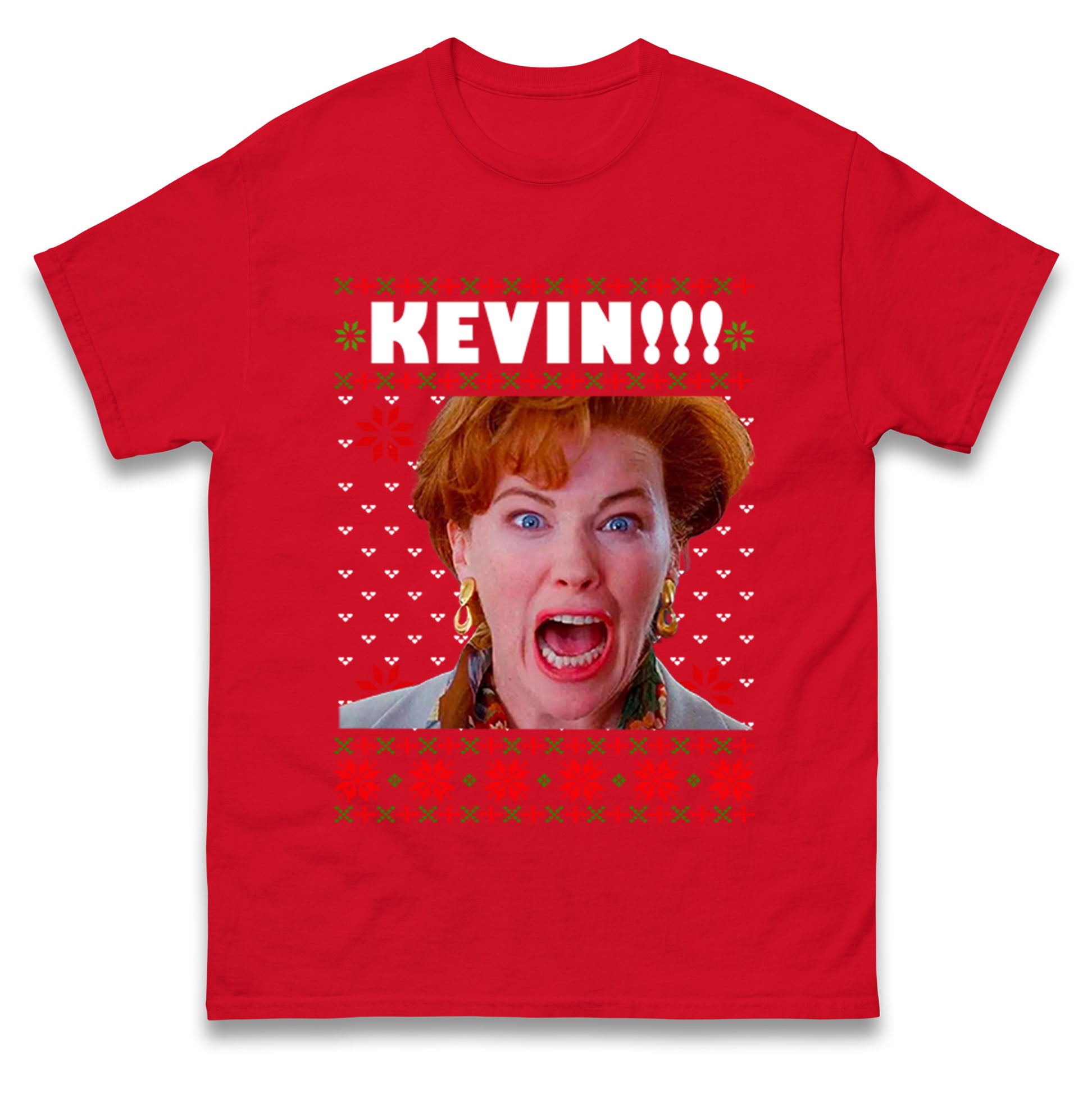 Kevin Home Alone Christmas T Shirt Tshirt Mens Womens Unisex Tops Tees L