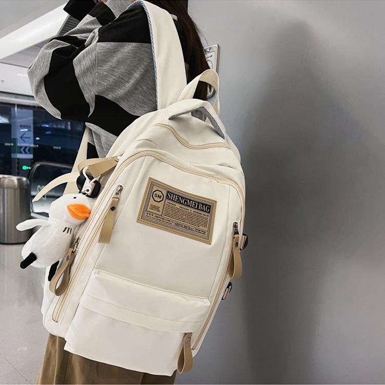 Multi-Pocket Large Capacity Backpack - Stylish Laptop Bag with High-Value Design for Work