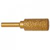 Złota główka diamentowa frezowa 6mm okrągły trzpień 8/10/13/15/20/25mm diament