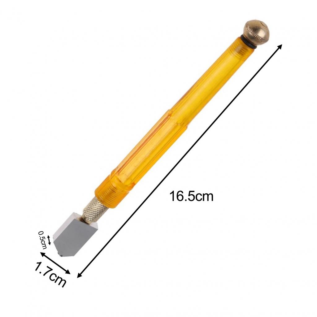 Diamond Roller Glass Cutter 1pc Diamond Alloy Plastic