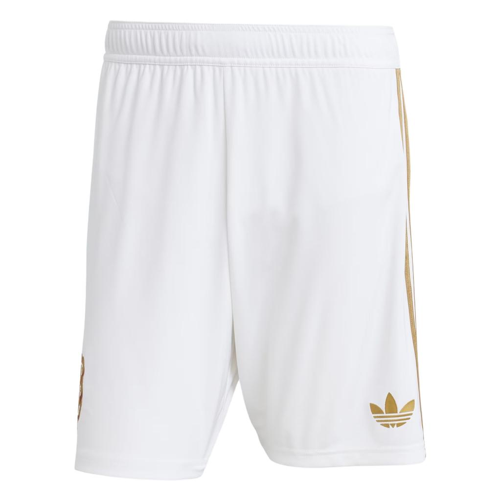 adidas Fc Bayern Anniversary Shorts White Men Streetwear KA7437