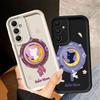 Sailor Moon Cat Manga Phone Case for Samsung Galaxy A54 A53 A06 A25 A35 A73 A72 A71 A55 A15 A52 A51 Soft Shell
