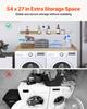 Washer Dryer Countertop with Shelf 54"x27" Wooden Washer Dryer Cover Oak