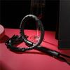 High Quality Pu Leather Pimp Whip Racing Riding Crop Party Flogger Hand Cuffs Queen Black Horse Riding Whip