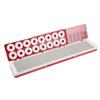 Nimomo Fishing Floats Box 3 Layers 3 in 1 Fish Float Storage Box Fishing Tackle Accessories for Outdoor Fishing(red)