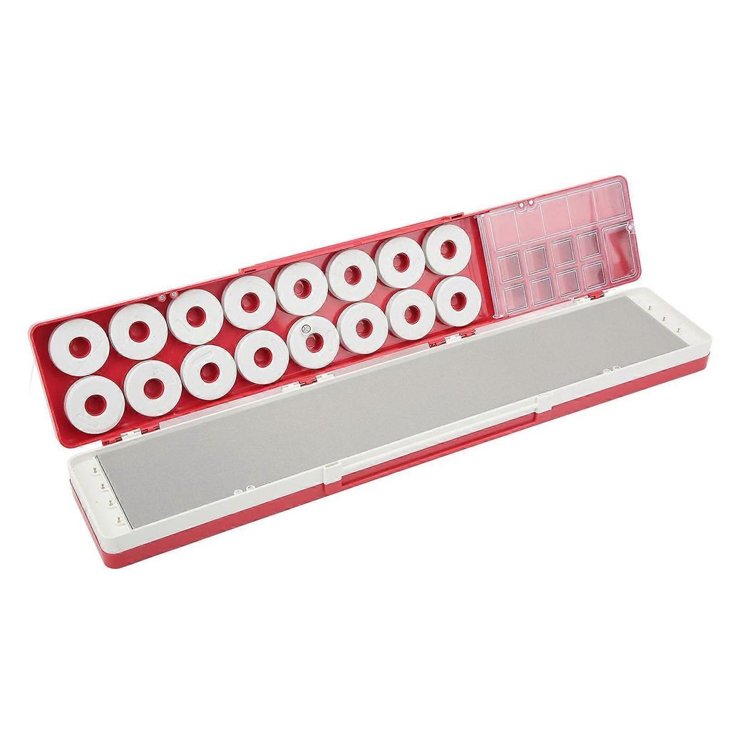 Nimomo Fishing Floats Box 3 Layers 3 in 1 Fish Float Storage Box Fishing Tackle Accessories for Outdoor Fishing(red)