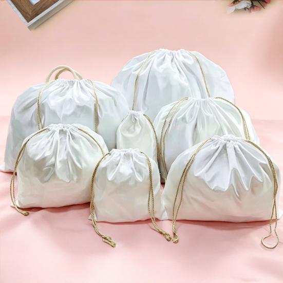 Soft Handbag Protector for Traveling Drawstring Dust Cover Bag, 600D Oxford Cloth Moisture Proof Storage Purses Organizer, Protection Case Closet And