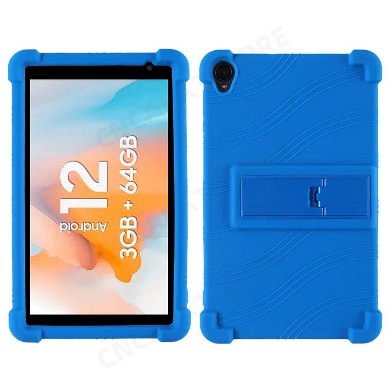 Soft Silicon Cover For Teclast P80T Case Kids Safety 8" Tablet PC Kickstand Funda with 4 Shockproof Airbags P80T Protective Shell Protector Case