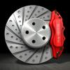 GLC GLB 6PCS/SET Car Brake Caliper Sticker Decals Decoration for Mercedes Benz W166 W212 W213 W246 W176 W177 W205 C180 C63 W167