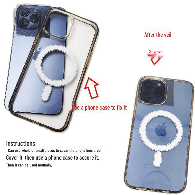 Organza Lens Veil: Soft Light Photography Yarn Filter in Black & White Fabric