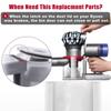 Dust Bin Lid Accessories for Dyson V7 V8 Vacuum Cleaner,Dirt Cup Replacement Parts Cover with Sealing Ring