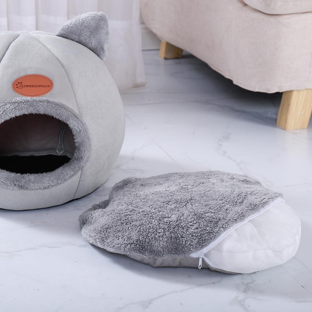 Amber Gray Cat House Size M