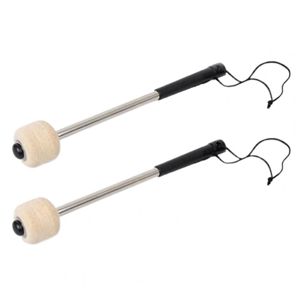 1Pc Ergonomics Handle Metal Drum Stick Hanging Rope Instrument Sticks For Beginners