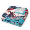 Kasane Teto Character Warm Soft Blanket  Kids Plush Throw Blanket Fluffy Living Room Flannel Bedspread Sofa Bed Cover