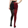 Damen Weihnachten Halloween Gestreifte Strumpfhosen Hoher Bund Vollständig Lange Strumpfhosen Leggings Strümpfe Cosplay Kostüm Zubehör