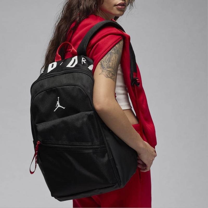 Jordan Polyester Backpack Regular Men's Black Jordan HJ3266-010