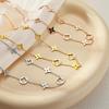 Japanese-Korean Stylish Lucky Clover Titanium Necklace - Minimalist Luxury Design