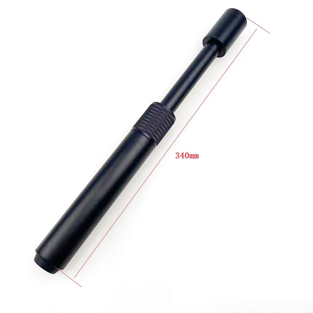 Billiard Cue Extension Carbon Tube Adjustable Length Compatible with Mezz, Predator, Cuetec Brands