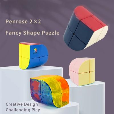 Puzzle Cubo 2x2 Penrose Forma Fantasia Puzzle Forma Strana Puzzle Senza Adesivi Giocattoli Cubo