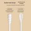 Eco-Friendly Double-Ended Cotton Swabs: Lint-Free, Flexible, Paper Handle, Boxed for Multi-Purpose Ear Cleaning & Home Use